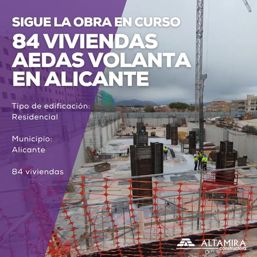 altamiraec's tweet photo. Compartimos una nueva imagen del progreso de la obra, donde el trabajo diario de nuestros equipos sigue convirtiendo el proyecto en una realidad.
Conoce nuestra experiencia en edificación residencial: https://t.co/p2C2JB9876
#AEDASHomes #ConstrucciónResidencial #Alicante https://t.co/X5s7F8ABA1