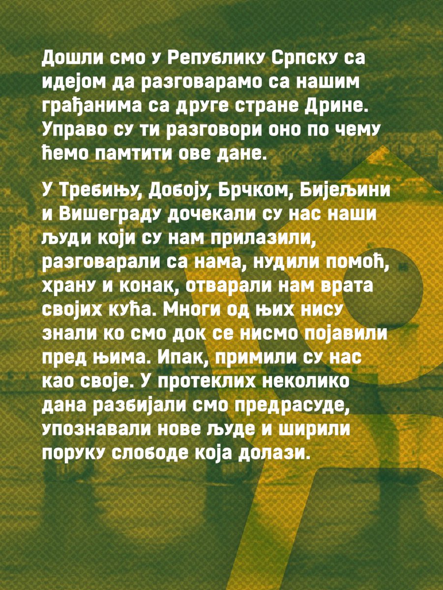 studentuselu's tweet photo. Отказују се даље акције у Републици Српској. https://t.co/ZQLnyExWf6