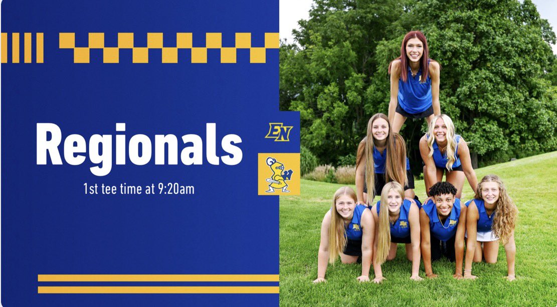 scotty_borger's tweet photo. A cool crisp morning for regionals at Noblehawk. Good Luck Lady Knights. Hit’em straight and have fun. @ENKnights @Fromthecartpath @indianahsgolf @enhsgolf https://t.co/Q3BWih6wbq