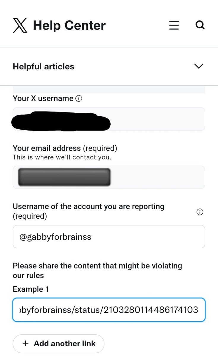 urmisope's tweet photo. Report via help center as it's more effective than normal reporting 
https://t.co/f4cEC8WRVA 

Acc link: https://t.co/jLlLF1HPl2

Report like this👇 (take the post URL from the acc &amp; add ur own description) https://t.co/1sUwVxJERp