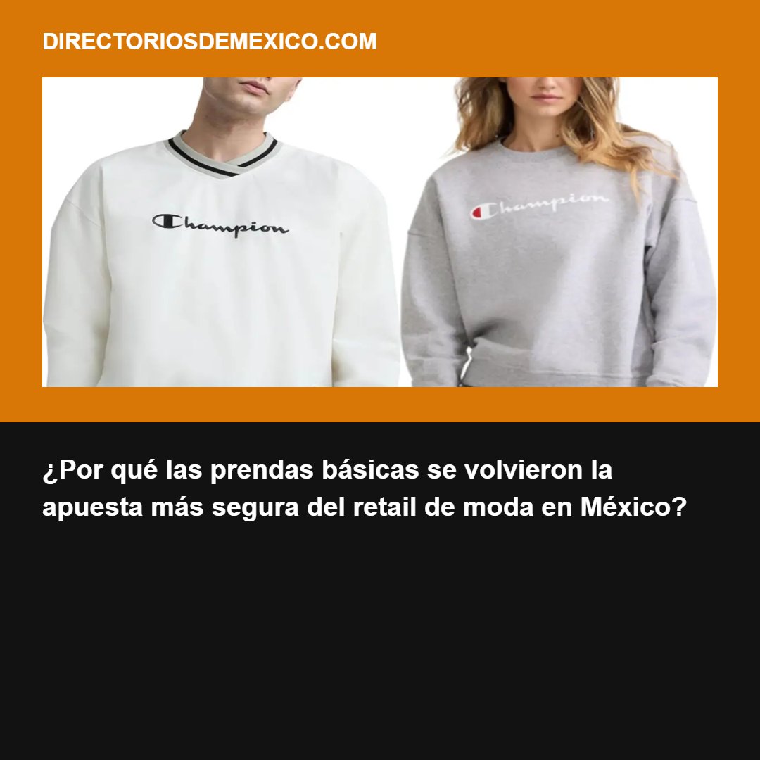 ReporteBC58's tweet photo. ¿Por qué las prendas básicas se volvieron la apuesta más segura del retail de moda en México?
https://t.co/bFCCHQzt3i https://t.co/8mzcvwp80h