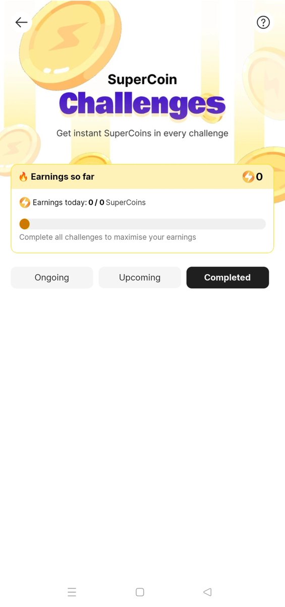 OtherHalf2025's tweet photo. @flipkartsupport
@flipkart This is absurd, you added a new challenge system for flipkart supercoins and now everyone is wasting their time on this coz you are not crediting the won supercoins through these challenges plus there's no proof of its existence
See the before &amp; after👇🏻 https://t.co/0VCSFMZbdv