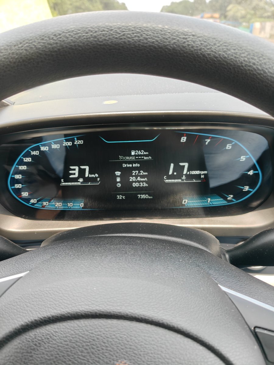 Fintech00's tweet photo. They said Hyundai I20 sucks in Mileage.

Not a Expressway
Not a national highway
It's just local coastal highway. https://t.co/nggDU2fbQE