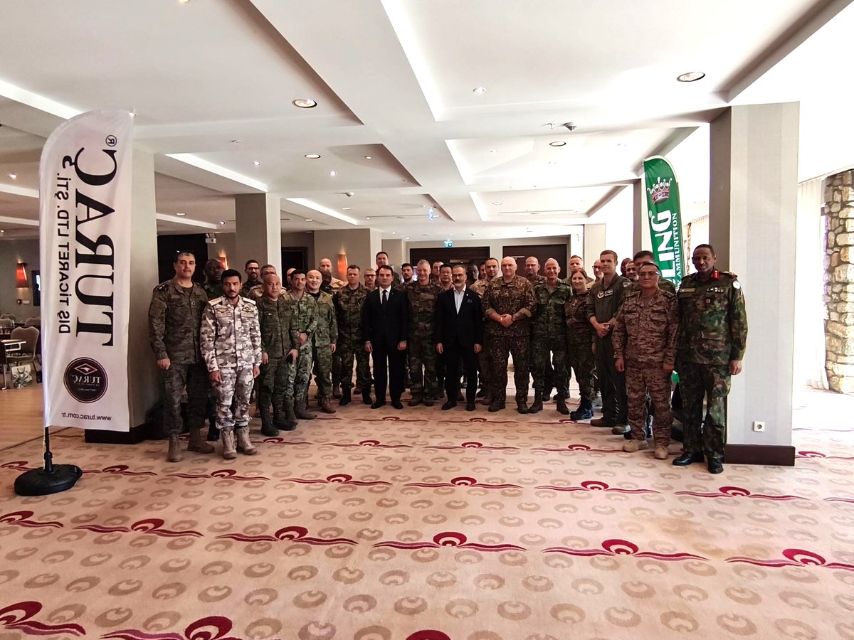 TuracDisTicaret's tweet photo. 📌We attended the Ankara Military Attaché Corps (AMAC) 2026 Fall Conference in Marmaris, Muğla, represented by our General Manager, Fatih Altubaş, and our International Business Development Specialist, Tolga Yılmaz.
During the conference, we presented our anti-drone ammunition and close-range counter-drone system, Drone Shield, sharing our solutions with the participants.
📌Muğla’nın Marmaris ilçesinde düzenlenen Ankara Askerî Ataşeler Birliği (AMAC) 2026 Sonbahar Konferansı’na, Genel Müdürümüz Fatih Altubaş ve Uluslararası İş Geliştirme Uzmanımız Tolga Yılmaz ile katıldık.
Konferans kapsamında, anti-drone mühimmatlarımız ve yakın menzilli drone savunma sistemimiz Drone Kalkanı (Drone Shield) hakkında bir sunum gerçekleştirerek çözümlerimizi katılımcılarla paylaştık.
#AMAC2026 #DroneShield #AntiDrone #SavunmaSanayii #DefenseIndustry
@FatihAltunbash