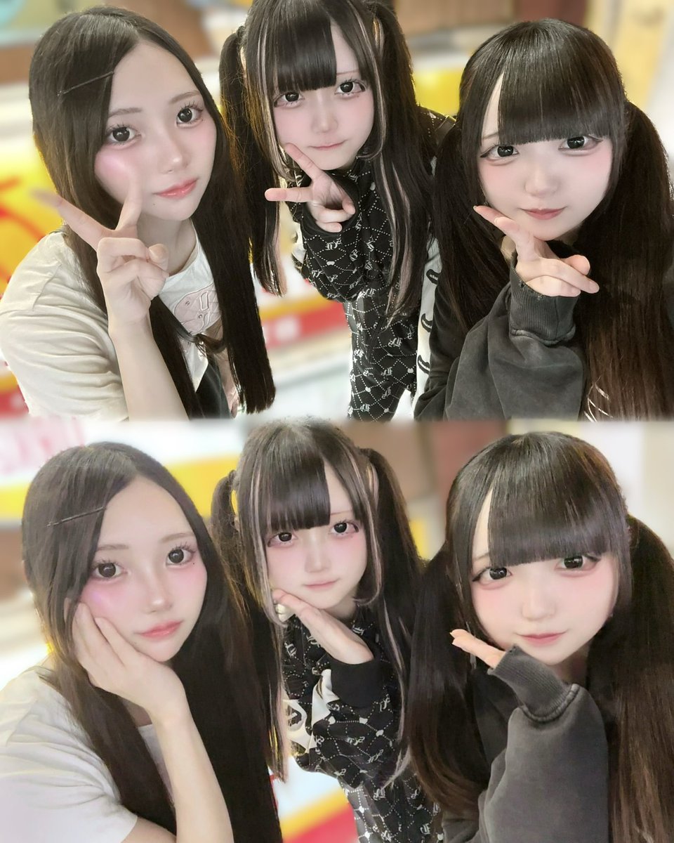 yu_mello_'s tweet photo. 走ったのにプリ撮れなくて3人で写真だけ撮りました( ᵕㅅᵕ̩̩ )♡走らせてごめんね😽 https://t.co/qYRVoMnLtN