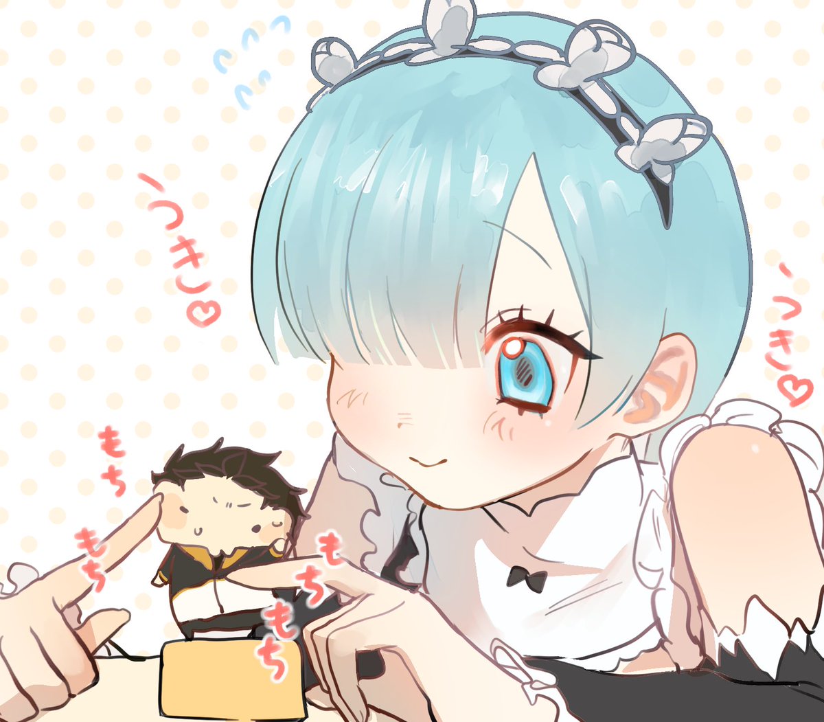 kagananoka's tweet photo. レムスバ　もちもちー♡♡ https://t.co/NL3uL6nR3N