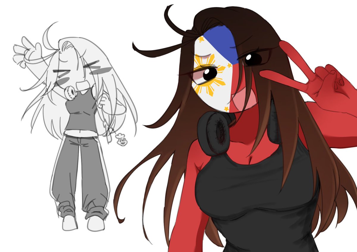 mantledayo's tweet photo. ふぃりぴん。💖ふぃりぴん系の人���チで美人なイメージ
 #カントリーヒューマンズ 
 #countryhumans  #カンヒュ https://t.co/0VmEvHskWg