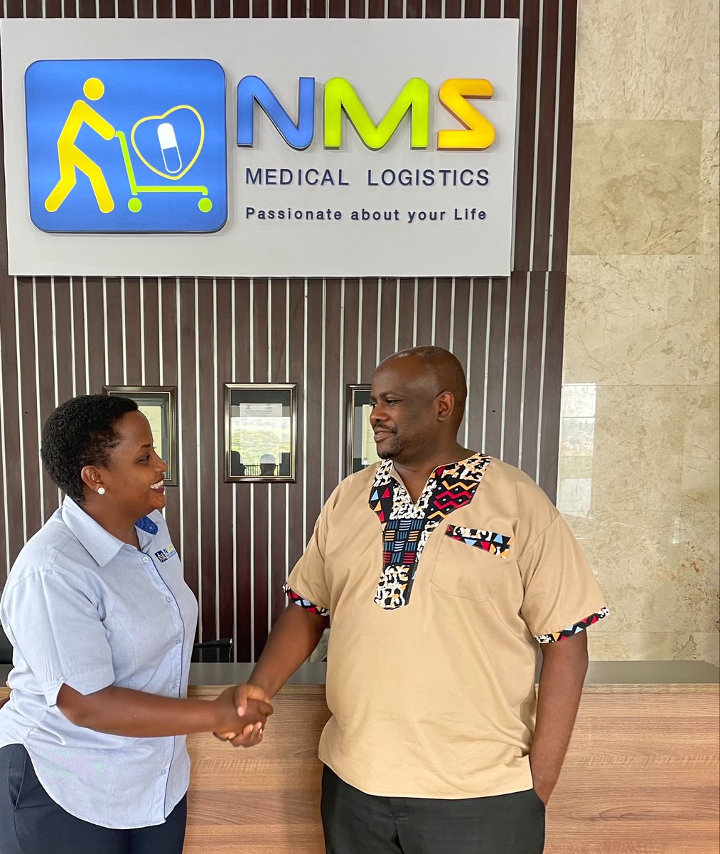 Snduhukire's tweet photo. @ainbyoo came to bid me farewell at @nmsuganda, one of the agencies under the Ministry of Health. Emma has had a remarkable eight-year run at the Ministry, where he has made a lasting contribution in public health communications. Wishing you all the best in your next tour of duty, brotherman.