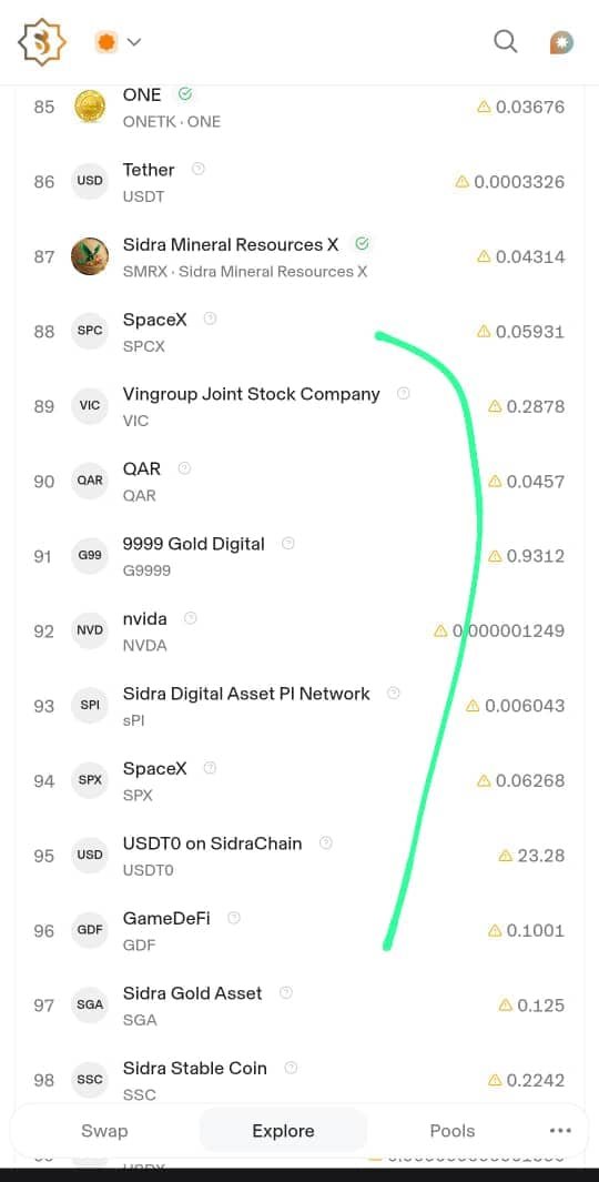 SidraGlobal3's tweet photo. ⚠️ Stay alert, #SidraFamily!
To help prevent scams, always verify a project before interacting with its token. Check whether it is officially listed and verified on SidraDEX. Don’t trust random tokens sent to your wallet or Just lunch without official
#SidraChain #SidraDEX #SDA https://t.co/nlua9W6oCo