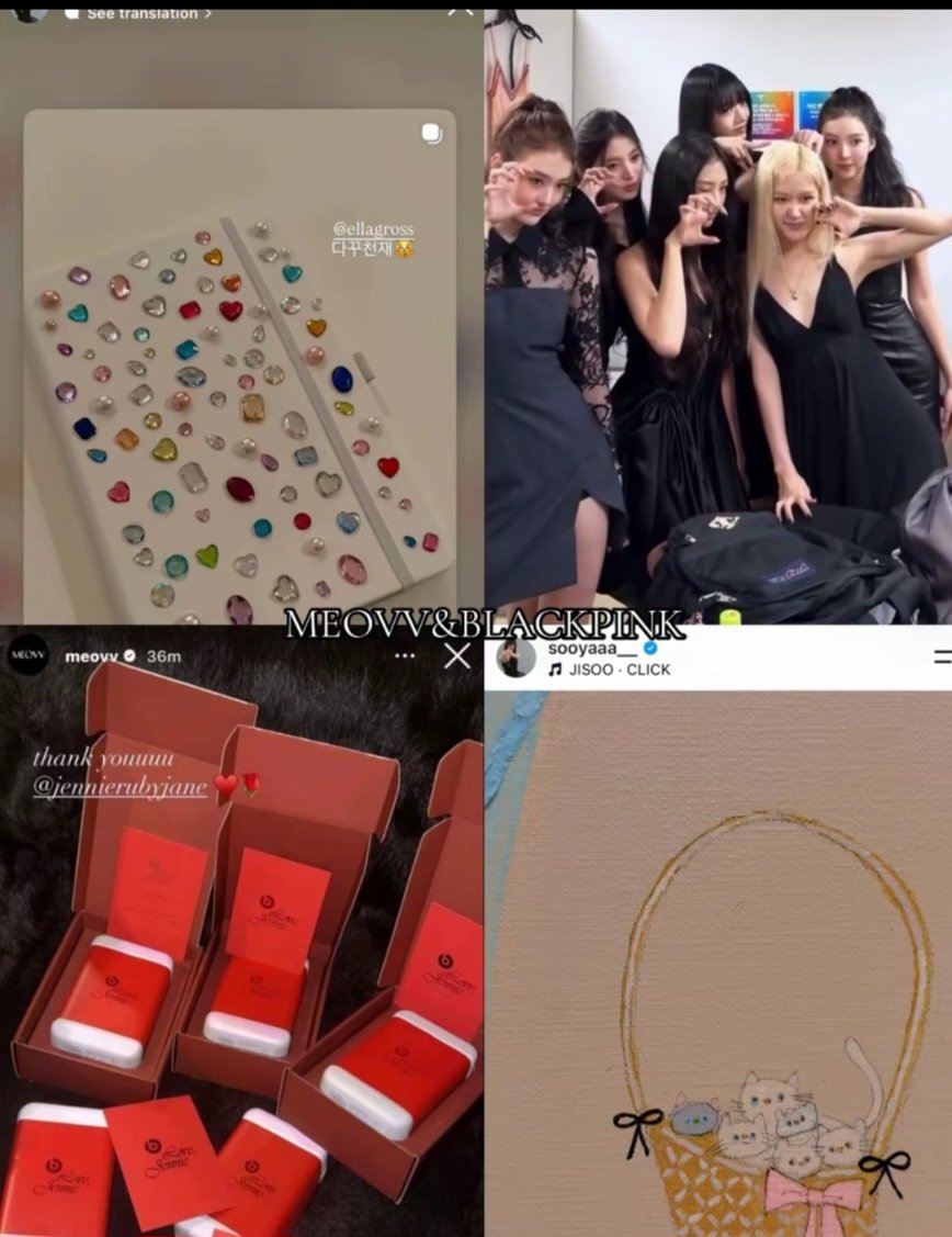delleahhhh's tweet photo. @xvsyv Blackpink support meow, but why are they not that popular? 🤷‍♀️

I saw bp member promotes meovv A LOT more than Babymonster and what impact has meovv actually had so far? https://t.co/Rhph8DUzqA