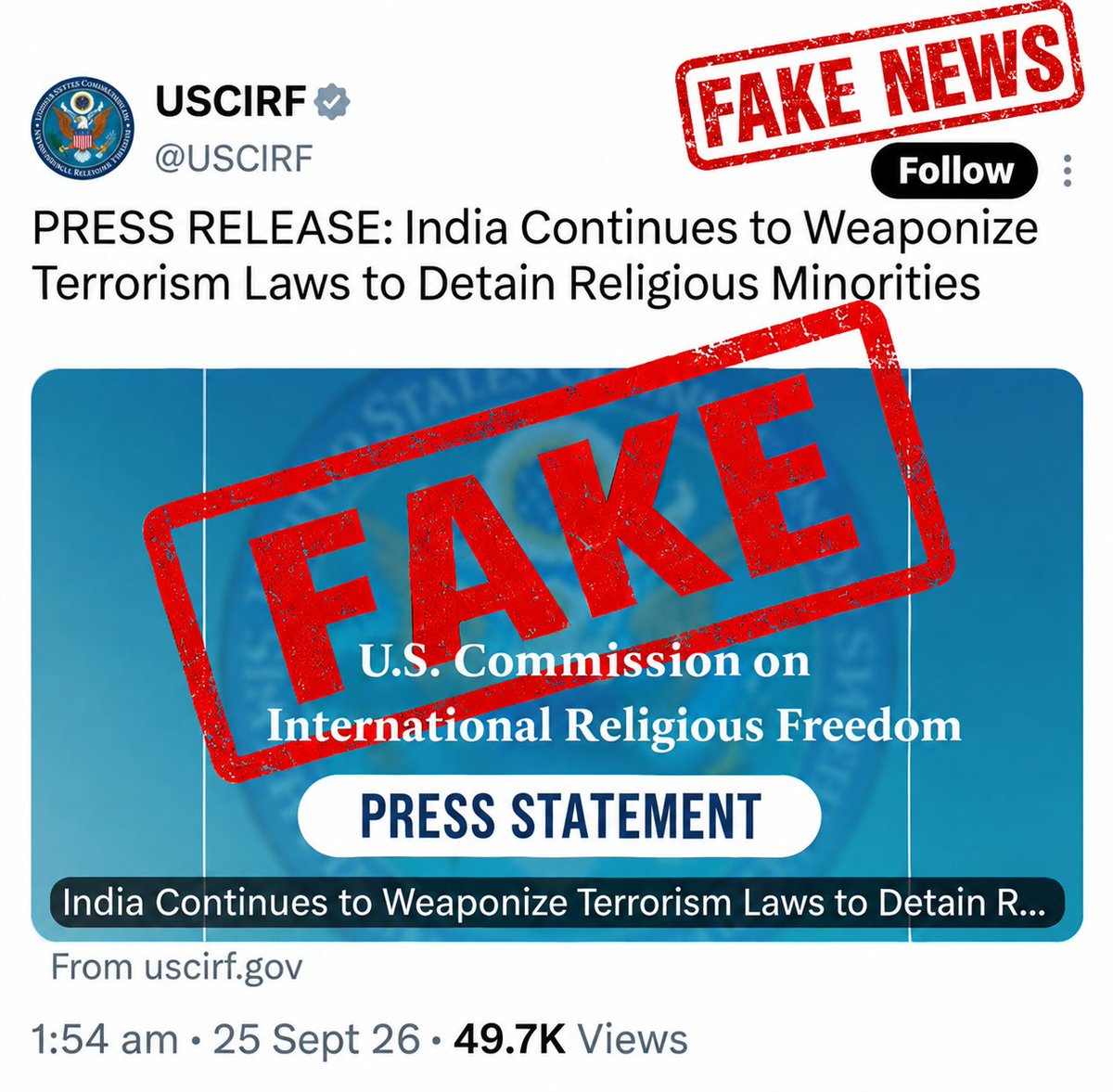 CitizenNote's tweet photo. @USCIRF https://t.co/QBSd5ByrjY