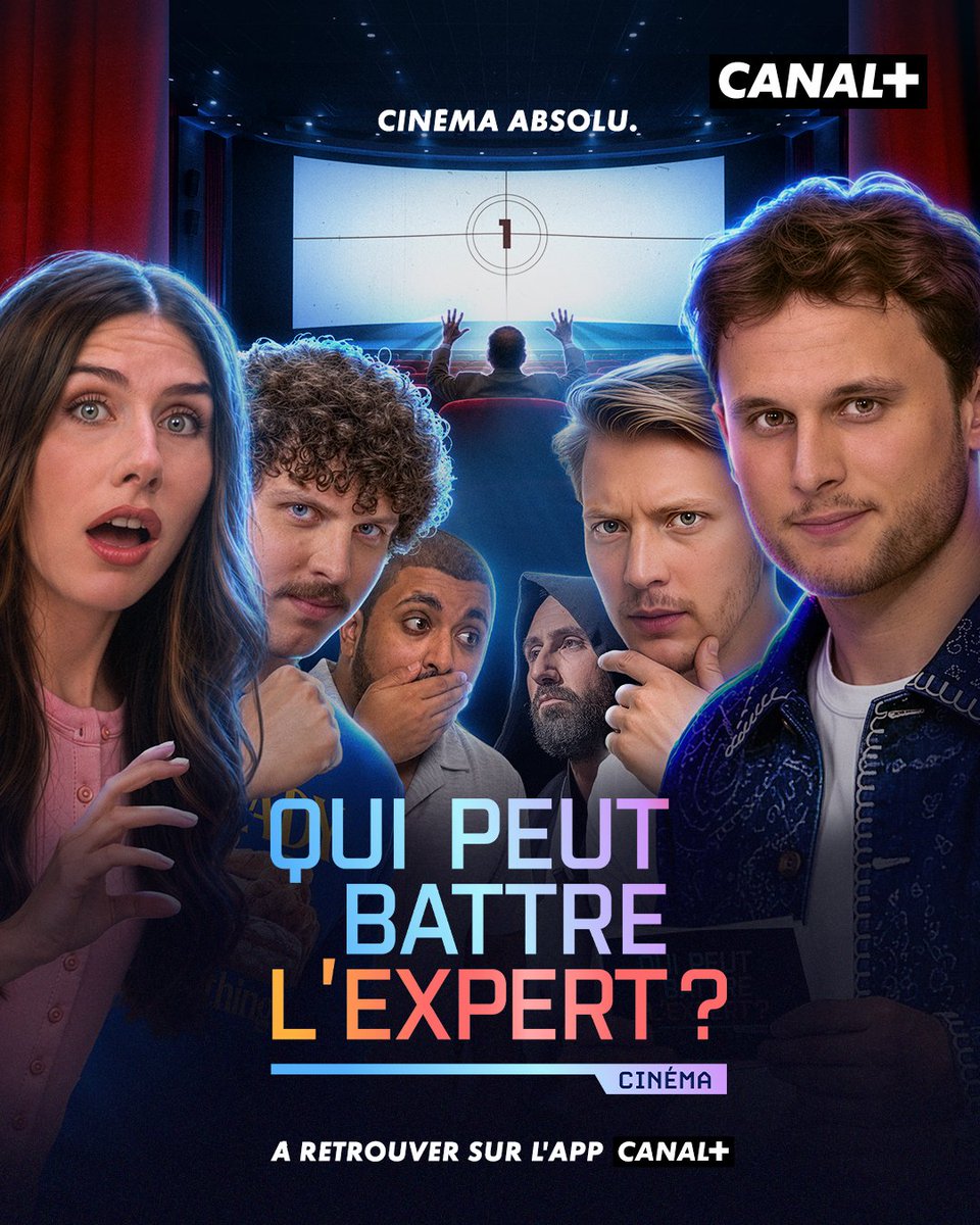 canalplus's tweet photo. 4 bousillés de cinéma, un EXPERT.

Dans ce premier épisode de "Qui peut battre l'Expert ?", un seul objectif pour les joueurs : tenter de battre @canaldidier dans un quiz à 5 manches, 5 thématiques, 5 mécaniques de jeu. ✨

Retrouvez le format intégral sur l'App CANAL+.