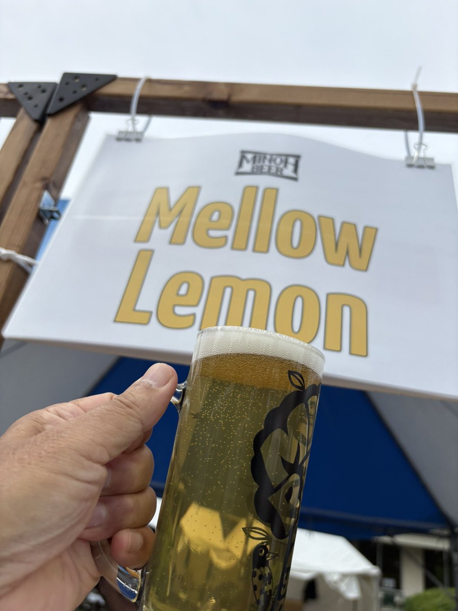 pothos20110907's tweet photo. 9/20(日) 万博記念公園
7年振りに箕面ビール主催のイベント「箕面ビール感謝祭2026」に参加🍺
いろいろ飲めてめちゃ楽しかった😃 https://t.co/HIdIJqGmZ0