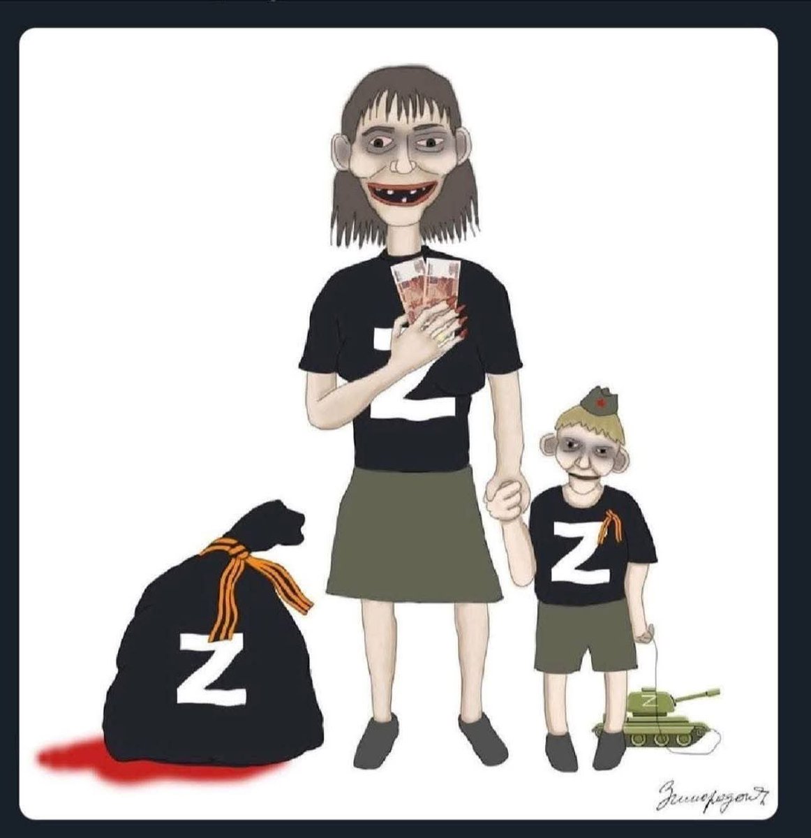 borewicz2016's tweet photo. @degeneratornia @ParkowaZabka @AGozdyra Degenerat z  Muchosranska się odezwał. Twoja stara z dziećmi na obrazku https://t.co/6pKKcixWd5