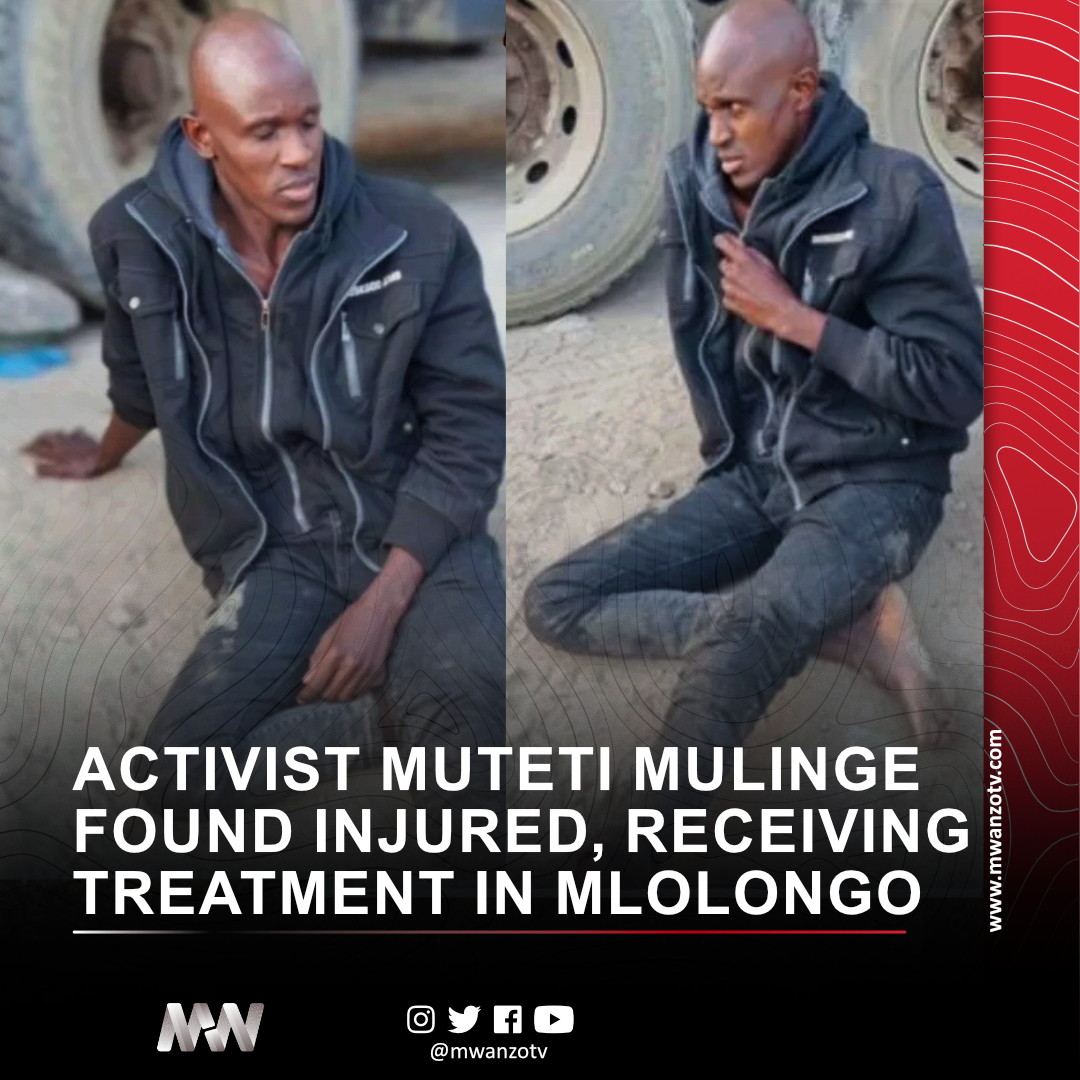 MwanzoTv's tweet photo. #BREAKING: ACTIVIST MUTETI MULINGE FOUND INJURED, RECEIVING TREATMENT IN MLOLONGO
Human rights activist Comrade Muteti Mulinge, who went missing after protests in Nairobi on September 21, has been found.

Mulinge was reportedly dumped in the Lukenya area around 3 a.m. and, despite being weak and disoriented, managed to walk to a Shell petrol station where a Good Samaritan assisted him in contacting his brother.

He is currently admitted at Sanel Hospital in Mlolongo, receiving treatment for injuries. Family, friends, and fellow activists have gathered at the facility to support him.

Authorities are yet to issue a formal statement on the incident.