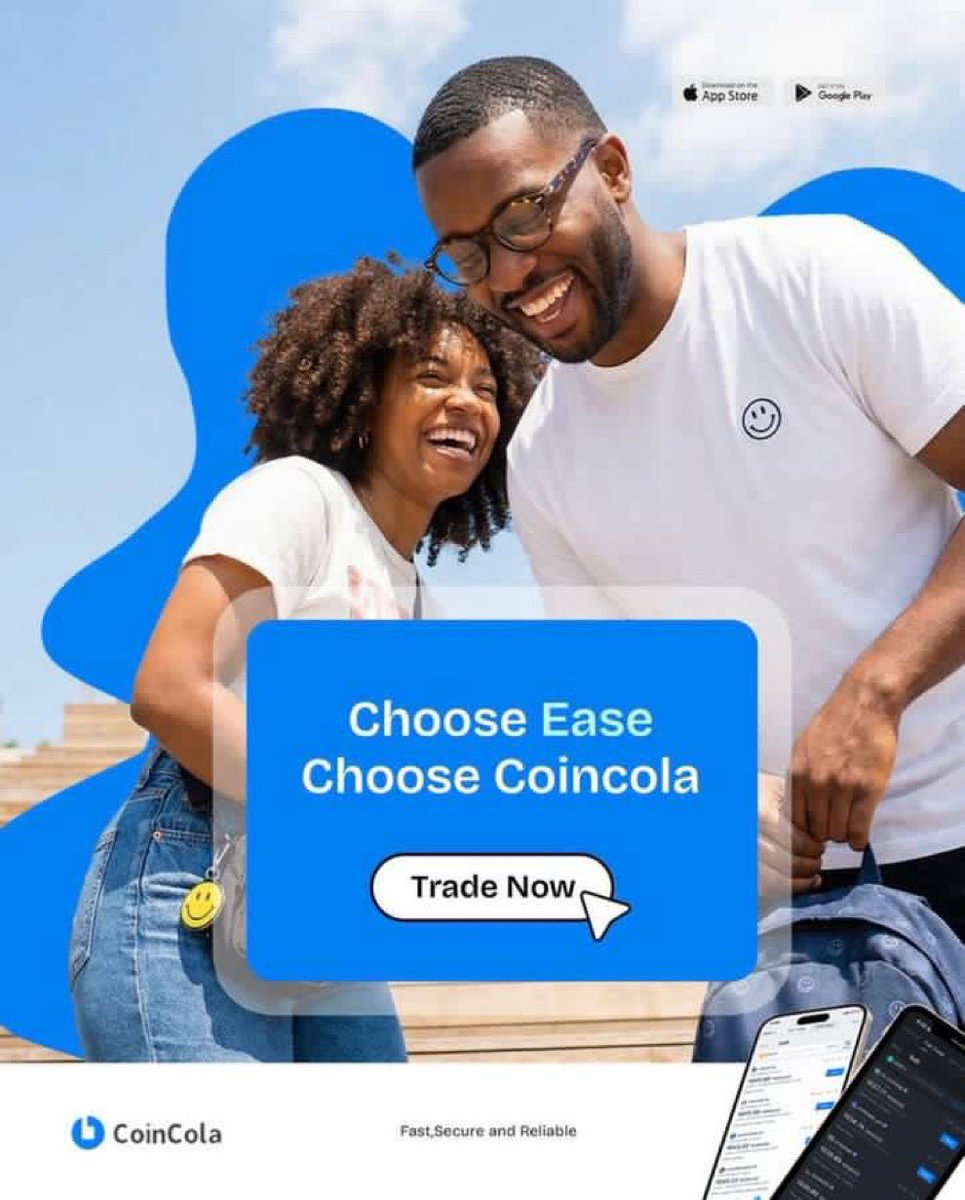 Thinna_Bodi's tweet photo. Easy, fast, and secure. That’s the CoinCola way. 
Whatever you’ve got to trade, turn it into value with CoinCola.

#CoinCola https://t.co/YcCucdq3sz