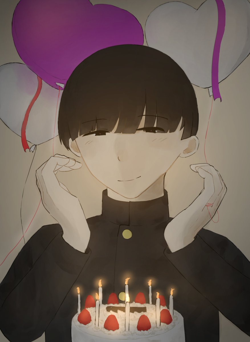 slowpacemen's tweet photo. 「ハジメくんお誕生日おめでとう！撮るよ～！」

#山田ハジメ誕生祭2026
#ギナさんに描いたよ https://t.co/QViB50ttGU