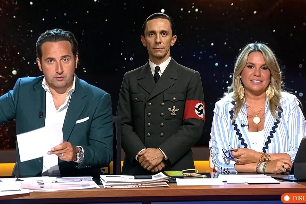 RobertoAlsdorf's tweet photo. @andrearopero @El_Intermedio @laSextaTV Propaganda al estilo de Göbbels. https://t.co/hsb1k28KzH
