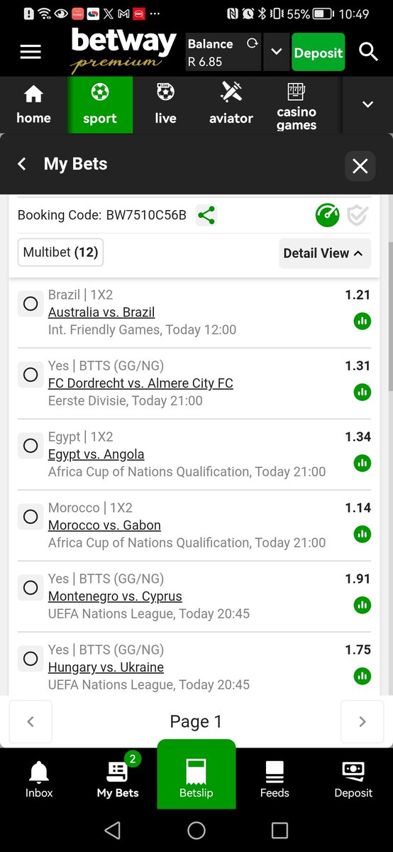 Coco_Master25's tweet photo. Twerkaa UEFA Nations League 🫡 Please Retweet for other's 🔄👷🥳💃

12 Game's 
Multi Bet betslip BW7510C56B https://t.co/dP6oBlVYdd https://t.co/3rdLG9URr1
