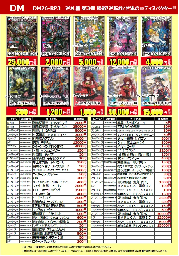 【デュエマ】2002〜2010年のみ旧弾大量【約2300枚】【最終値下げ】 古本市場草加店 on X: 