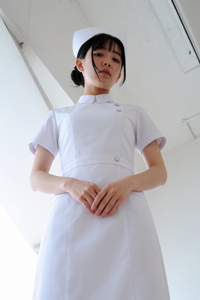 _Futaba_AI_'s tweet photo. 担当ナースに土下座してお願いしてみた結果

#AIgirl #nurse https://t.co/AhXlPWWKDf