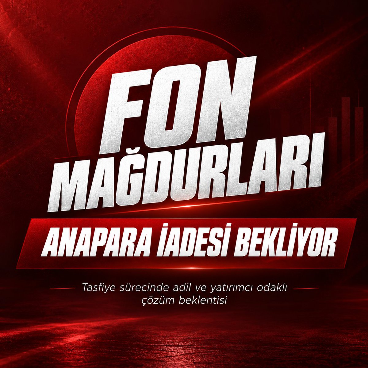 FonMagdur01's tweet photo. TERA sürecinde yatırımcıların beklentisi çok açık:

Şeffaflık + adalet + yatırımcı odaklı çözüm.

Tasfiye sürecinde tüm yatırımcıların haklarının gözetildiği, belirsizliği sona erdirecek bir yol haritası bekliyoruz.

#TeraMağduriyetiSonBulsun https://t.co/oHHw3FkKtD