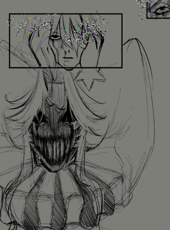 yoeezzy's tweet photo. Pt.4 sneak peek 😋🙏 #tfc #fanart #wip #thefreakcircus #pierrot https://t.co/u2gL8dWiK6