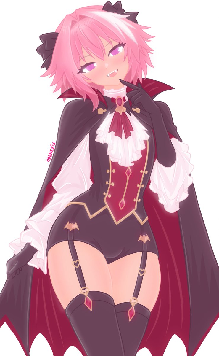 Odenezix's tweet photo. Vampire Count Astolfo ❤️‍🔥
#astolfo #fate #femboy #vampire https://t.co/FGMOXnxw57
