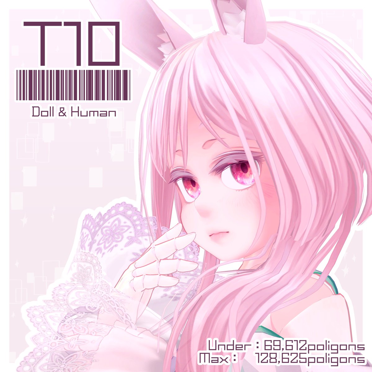 kaziya21_VRC's tweet photo. 🎁告知＆プレゼント🎁
9月27日発売のVRC向け新作アバター「T10-ティト-」を5名様にプレゼント！　RPぜひよろしくです。球体関節だけど7万ポリゴン以下＆Poor以上を目指せる！！

🎁応募方法
このポストをRP→@kaziya21_VRC をフォロー
🎁結果発表
9月27日19:00以降

※プレゼントは球体関節＋人間ボディの5000円のものになります。当選者の方には販売開始後DMにてご連絡させていただきます。
