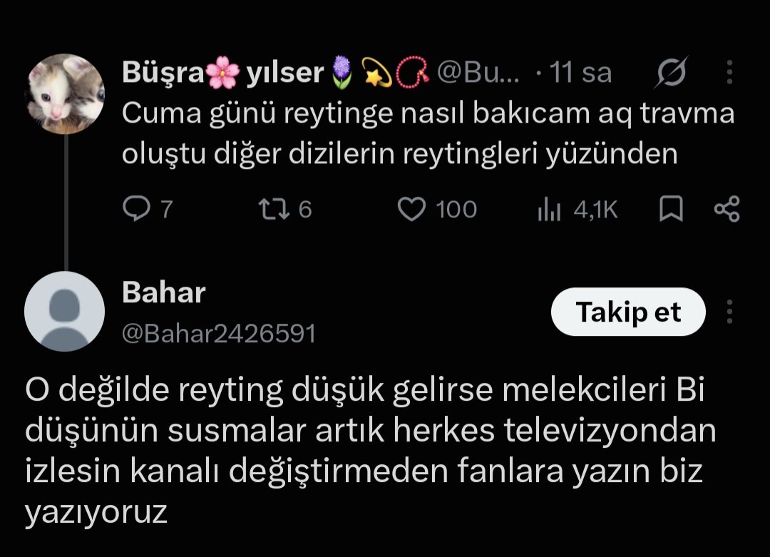Mihrihayal's tweet photo. Diziyi 'temizledik' derken kökten kurutmuşsunuz aşklar... AB 2.5 bile değil. Melek’e sallayacağınıza gidin de senaryo dilenin, bu gidişle finale bile yetişemezsiniz. Melekcileri düşüneceğinize teyzelere biraz daha rüşvet verin belki halvet de görürsünüz hem🤣🤣 https://t.co/YQ8jYh10rh