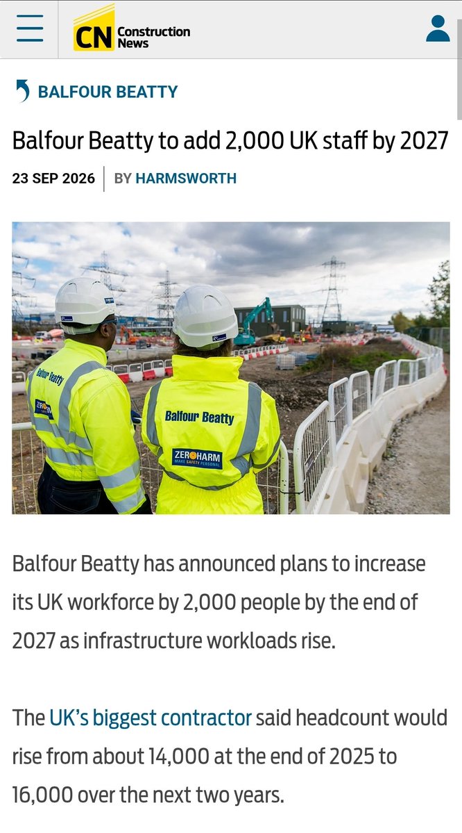 taadelodun's tweet photo. Start spending time on Balfour Beatty careers page. 

They have license to sponsor visa🙏 https://t.co/0Pfdn8kO7D