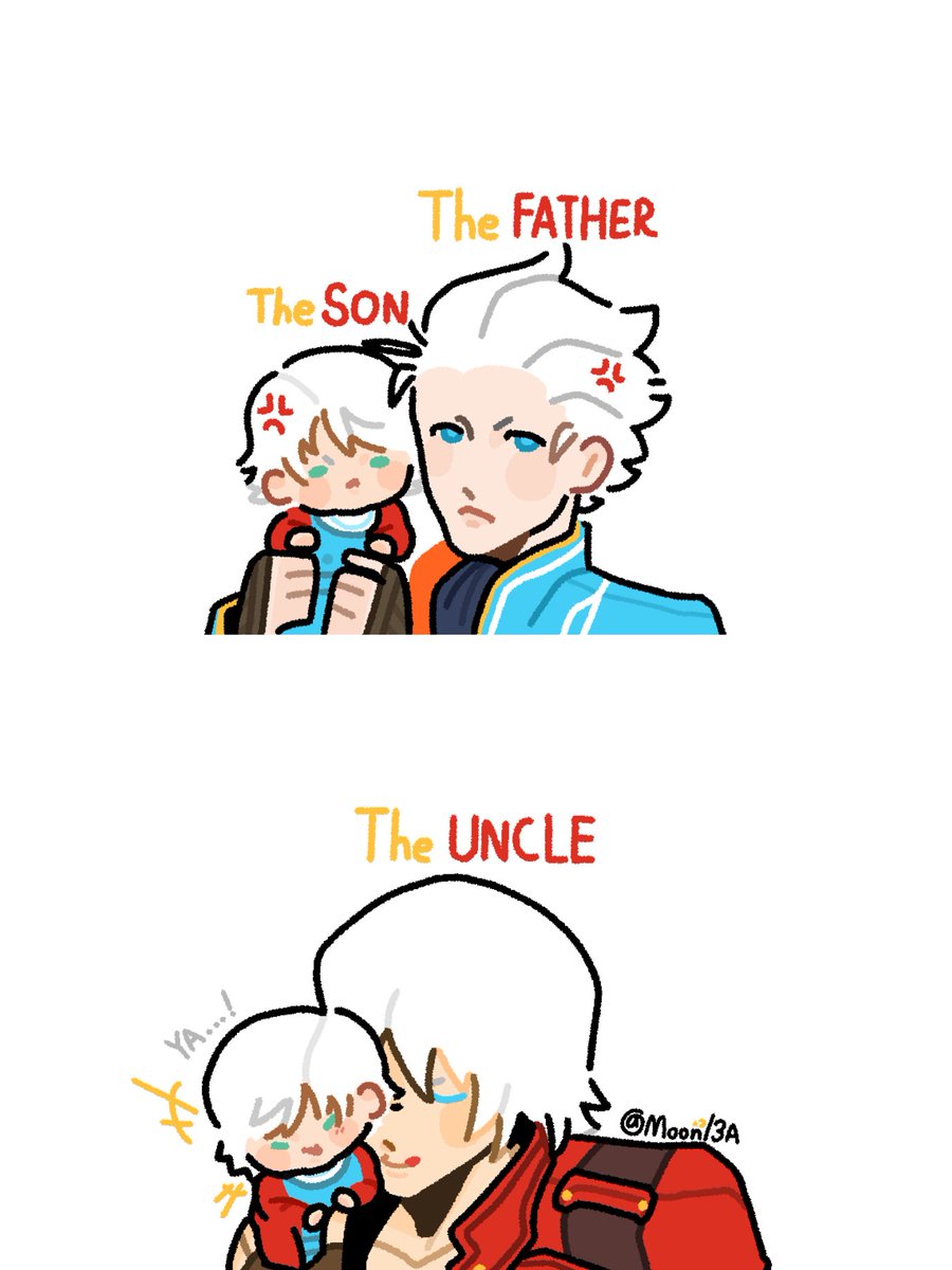 MoonLunarAAA's tweet photo. #DMC 
#DV 
Father VS Uncle https://t.co/RNpSZyrYxi