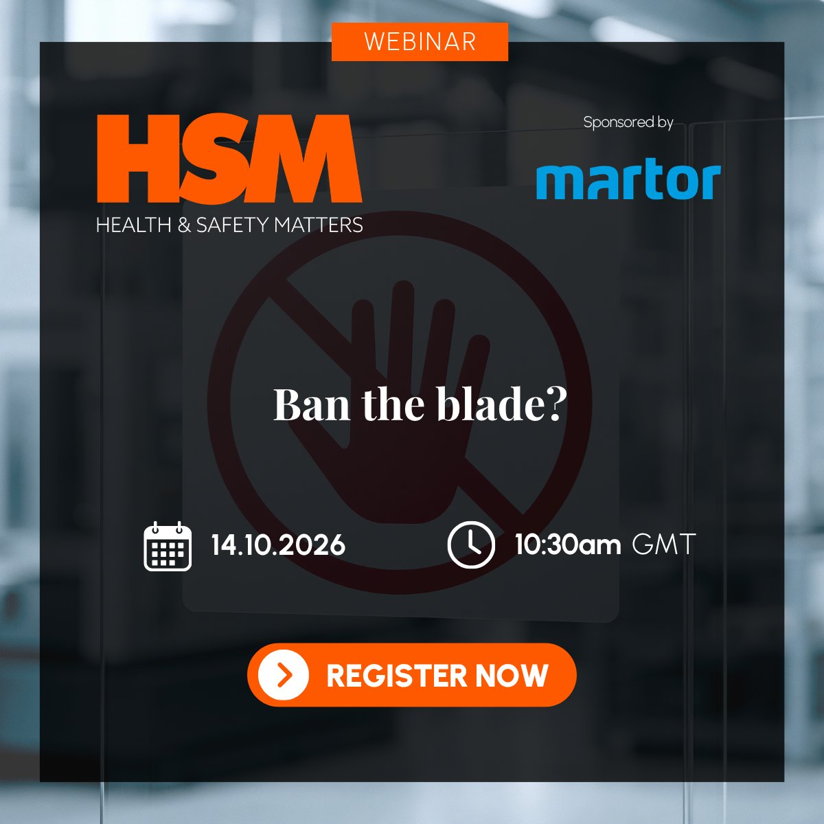 HSMmagazine's tweet photo. Could You Eliminate Blade Injuries, Not Just Manage Them?

Learn practical ways to reduce blade injuries through safer processes, better tool selection and stronger safety behaviours.

📩 Register 👉
https://t.co/avaneXVHA6 https://t.co/o00WjKYYlU
