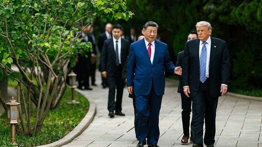 Davidjjfp's tweet photo. 川习会：台湾议题受到关注 🇹🇼🇺🇸🇨🇳

 川普、习近平白宫会谈现场 https://t.co/388xLCbNao