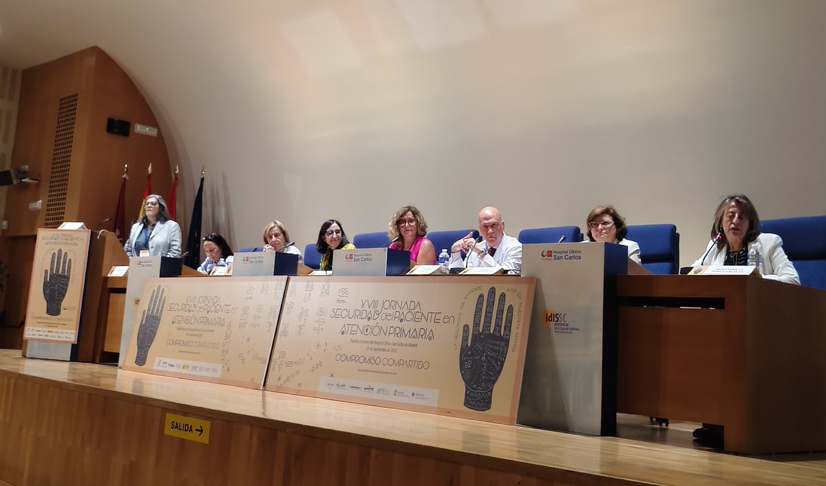 EstherNietoG's tweet photo. INAUGURAMOS
📢Jornada de Seguridad del Paciente en Atención Primaria #SegPacAP
«Seguridad del paciente en Atención Primaria: un compromiso compartido»
@AECTUIT @aef_apsc @aepap @faecap @Blog_REAP @CalidadAsistenc @Sefap_FAP @sefh_ @SEMERGENap @semfyc @SEMG_ES @sepeap @sespas https://t.co/IlG1KUJzMM