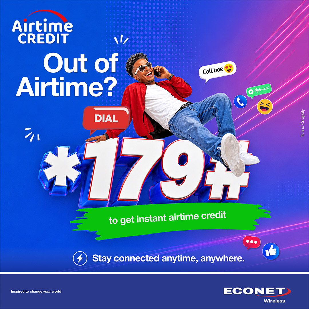 econetzimbabwe's tweet photo. That important call can't wait. 📱💬

Airtime Credit helps you stay connected, even when your airtime runs out.

Keep the conversation going. Dial *179#

Ts &amp; Cs apply.

#AirtimeCredit #Econet #AlwaysConnected https://t.co/tpnqHBn92v