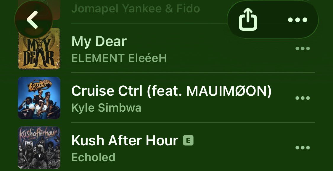 lyriclab_ug's tweet photo. 🚨Echoled’s “Kush after Hour” and Kyle simbwa’s “Cruise Ctrl”  feature on Apple Music’s African Rising Playlist 👏 https://t.co/Evh7whnoK9