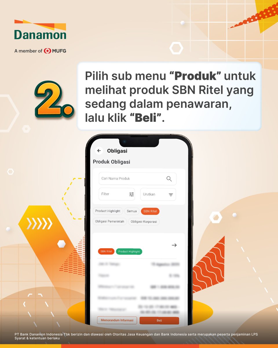 danamon's tweet photo. 📢SBN Ritel seri SBR015 akan hadir mulai 28 September 2026.

Cek cara belinya melalui D-Bank PRO dan segera kunjungi cabang Danamon terdekat untuk daftar Single Investor Identification (SID). https://t.co/pDcsm9vraK