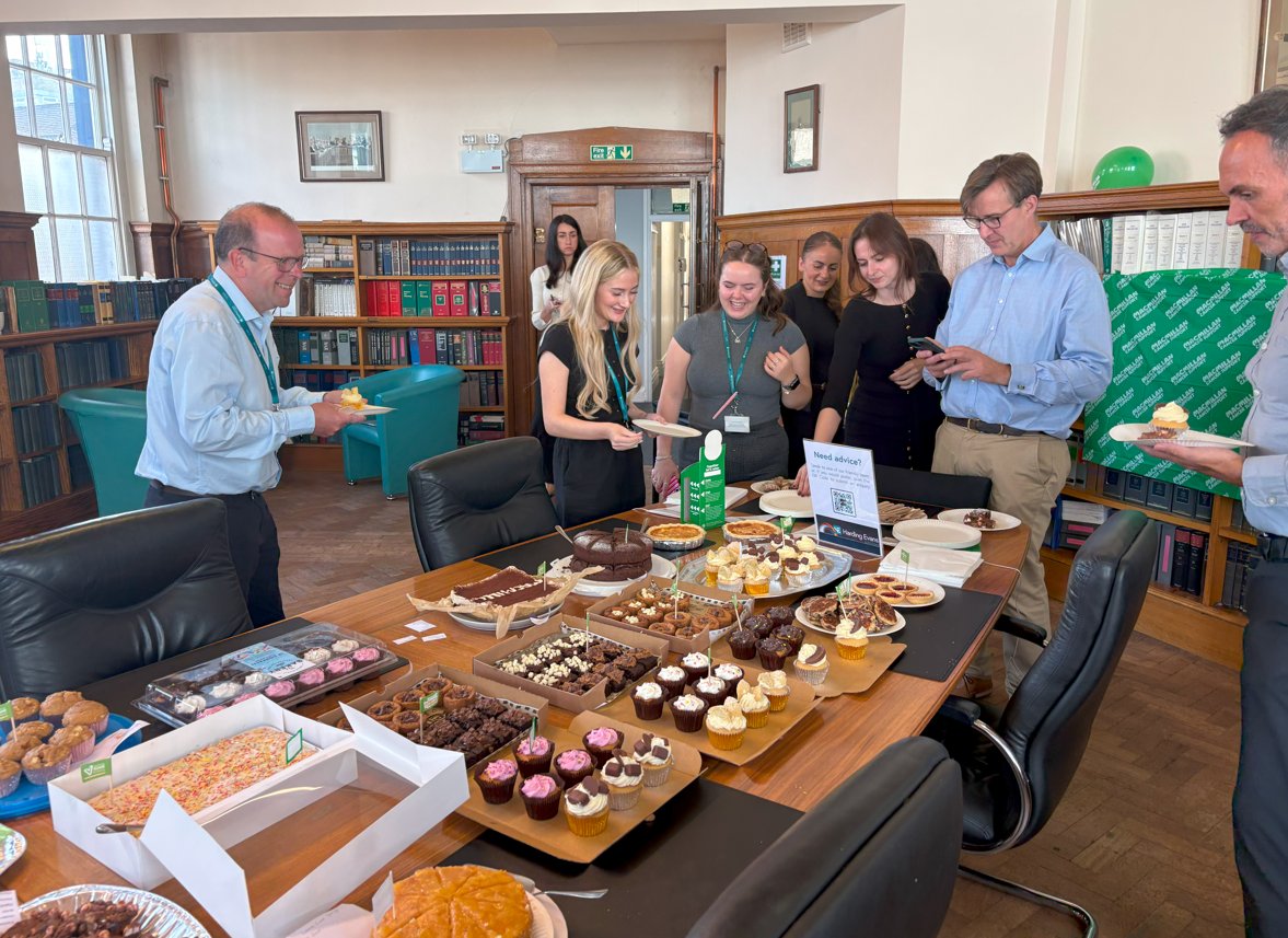 HardingEvans's tweet photo. The HE team put the kettle on and brought out the bakes yesterday.

From homemade favourites to shop-bought treats, there was plenty to tempt us away from our desks, all in support of @macmillancancer  and @Velindre , our Charity of the Year.
 https://t.co/5F5CUDYqzj https://t.co/Wmzk9pjMmT