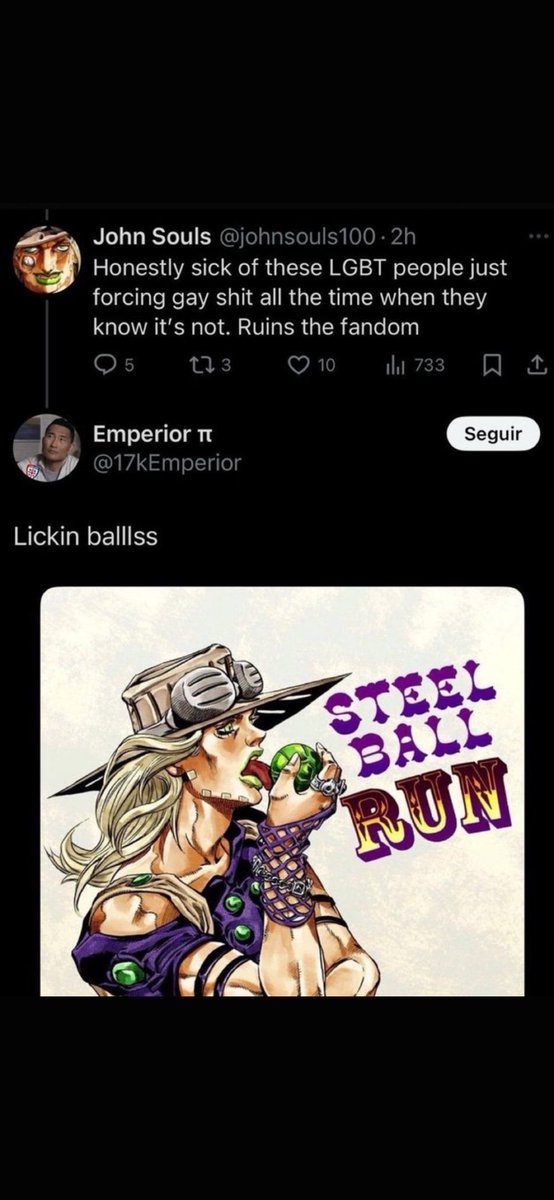IronLsF's tweet photo. I hope that they do some covers and gyro licking his balls one of em https://t.co/upSCnblaPN