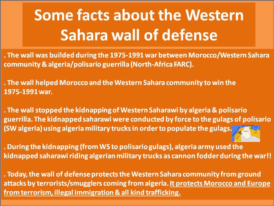BreikaBeiba's tweet photo. Some facts abt wall of defense in former Western Sahara (Sahara Occidental) territory that no älgerian diplomat / #TeamJorge member will tell.
#SaharaOccidental #WesternSahara
#MoroccanSahara #ÄlgeriaMeddling
#الصحراء_الغربية 🇲🇦
#HRC63 #UNGA81
#eupol #UK #USA https://t.co/m5eCyQRRoN