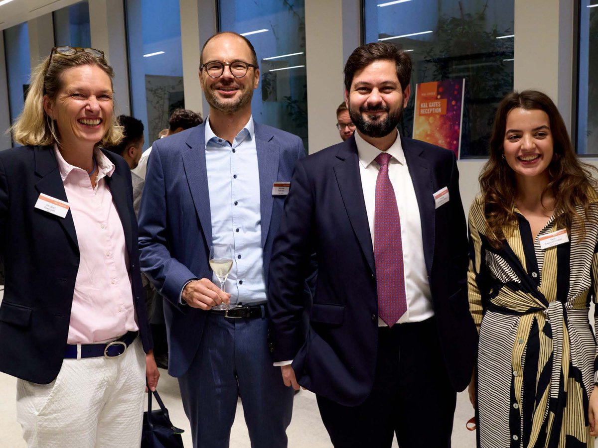 KLGates's tweet photo. We recently hosted our Brussels office cocktail reception to celebrate the relocation of our Brussels office to its new premises. The event brought together clients, colleagues, and friends of the firm for an evening of meaningful conversation, connection, and celebration. https://t.co/hP72bVS6ug