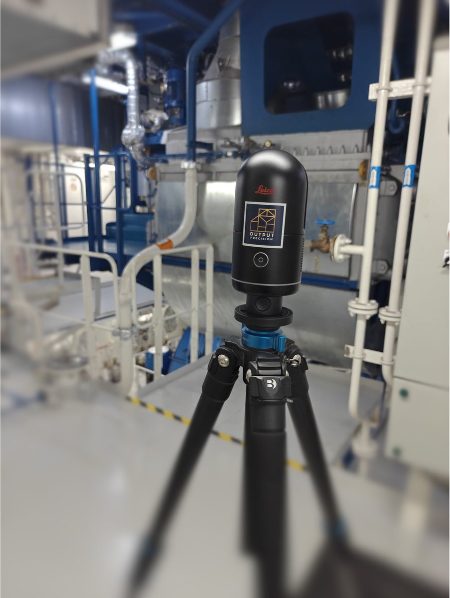 outputprecision's tweet photo. We took our Leica BLK360 G2 to capture a series of plant rooms. It’s a small, compact scanner that’s easy to travel with and great for a quick survey in spaces packed with equipment and pipework. 

#LaserScanning #LeicaGeosystems #PlantRoomSurvey #PointCloud #MeasuredSurvey https://t.co/xgYTZsxcod