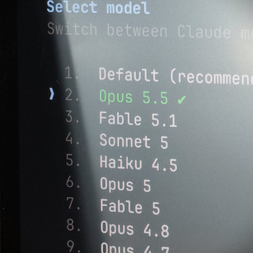 seatedr0's tweet photo. I think Opus 5.5 is better fable without unnecessary bs https://t.co/SzAxnKcnGY