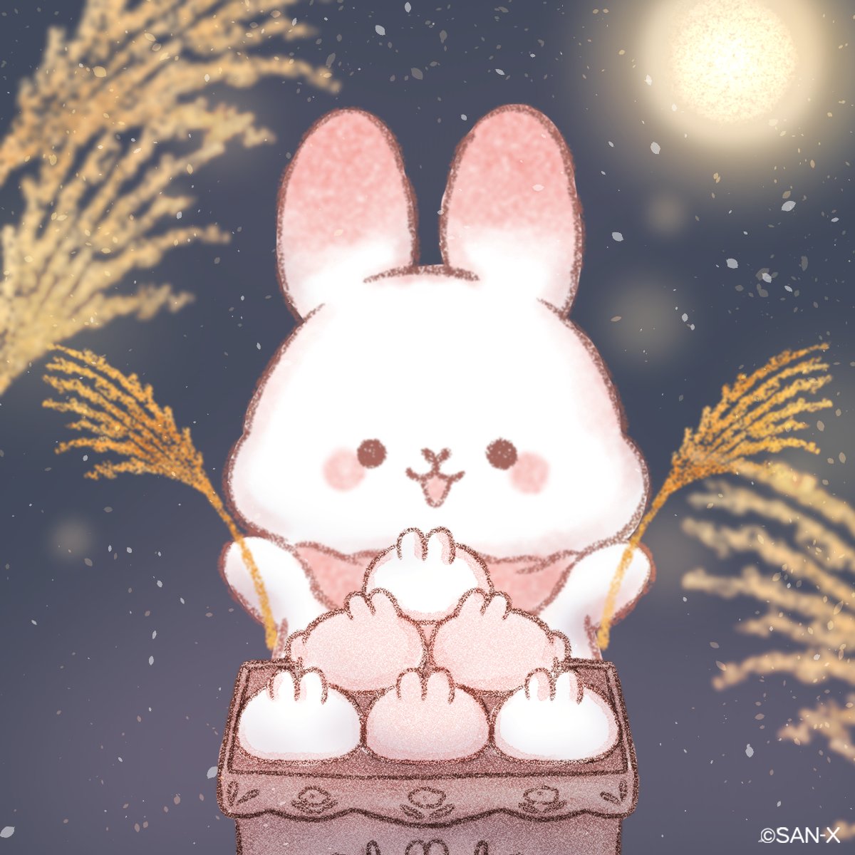 cocomuu_atelier's tweet photo. 一緒にお月見しよう🌕
#十五夜 https://t.co/kTUMJ7Mncf