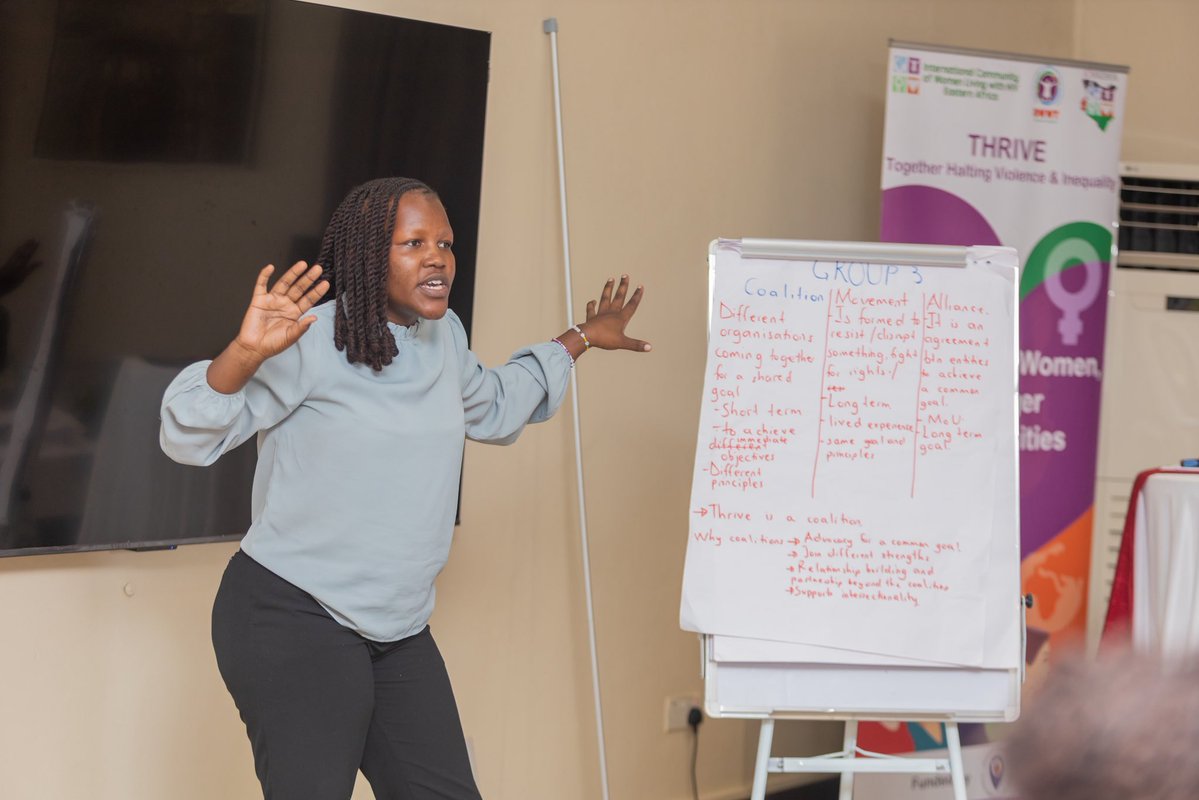 AAssimwe's tweet photo. @ICWEastAfrica @lmworeko @LillianBagala @RitaAciro @SarahBireete @Bowomugisha1 @joatukunda @dkeirungii @SsaliSarah @Winnie_Byanyima Forced HIV disclosure. Reproductive coercion. Coerced sterilisation. Digital violence. Workplace discrimination. These are realities demanding feminist leadership and collective action so letโs name the violence, build collective power & turn evidence into action.
#NameItToEndIt https://t.co/V4Y4GE4eO8