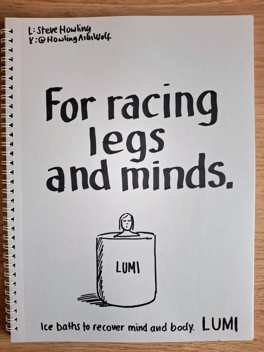 HowlingAsInWolf's tweet photo. One Minute Brief of the Day - 25/09/26 Create posters to advertise #ICEBATHS 🧊🛀🥶 @OneMinuteBriefs https://t.co/CHNLQjY2w2