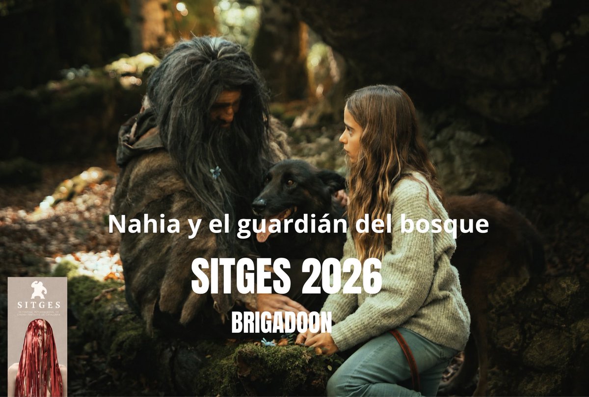 SaraOneca's tweet photo. ¡Muy feliz de compartir que Nahia y el Guardián del Bosque estará presente en SITGES 2026!

Uno de los festivales más importantes del mundo en cine fantástico🎬

Este viaje sigue creciendo gracias a todo el equipo que lo ha hecho posible✨.

#sitges #cine #fantastic https://t.co/vlFLKU0sIm