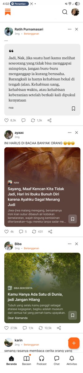 bonjourpotatos's tweet photo. substack best medsos menurut gw. no ads, gaada orang jualan, gaada buzzer. semua sangat positive vibes. termasuk kritik yang ditulis pun dikemas dengan thoughtful juga membangun diselipi komedi yang bikin terkekeh. i could sit all day sipping my coffee while doom scrolling on it https://t.co/W6SkCEisVO