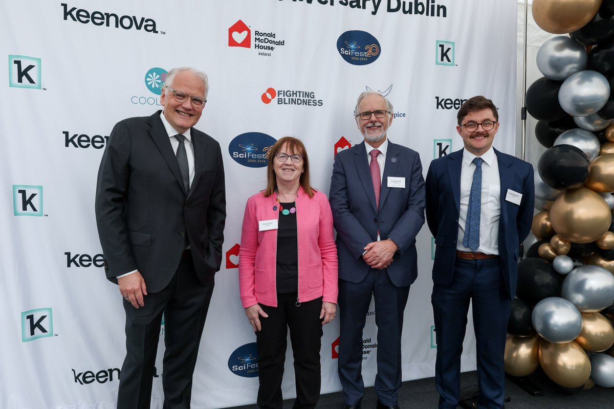 SciFest4STEM's tweet photo. Delighted to join our partners at Keenova to celebrate their 10th anniversary! 🎉Partnerships like this help SciFest give young people opportunities to explore their ideas, develop their potential &amp; discover where STEM might take them. Congratulations Keenova. #keenova #scifest20 https://t.co/PdNKDTfKgv